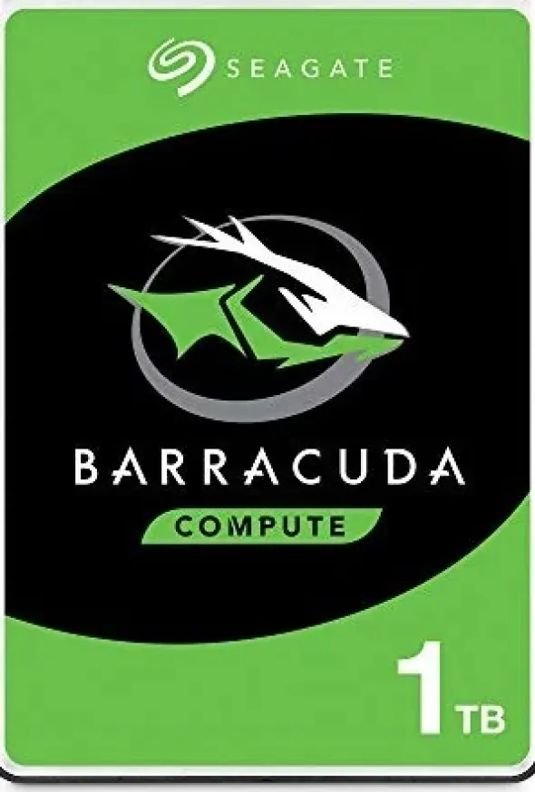 Seagate Barracuda wewnętrzny dysk twardy 1 TB HDD, 5400 obr./min, 128 MB pamięci podręcznej, SATA 6 Gb/s, srebrny, FFP, nr modelu: ST1000LMZ48