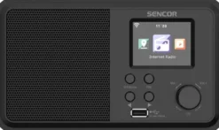 Sencor Radio Internetowe Moc 4W, WiFi,FM,DAB+,USB,Wys LCD
