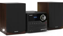 Sharp XL-B517D 15W CD USB FM DAB+ Bluetooth Czarno-Brązowy