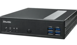 Shuttle DL30N komputer typu barebone Wielkość PC 1.35L Czarny N100