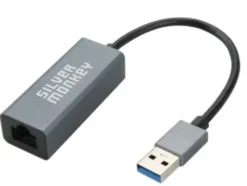 Silver Monkey Adapter USB 3.0 - RJ-45 1000 Mbps