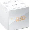 Sony Radio FM/AM zegarek  parent biały ICFC1W.CEK