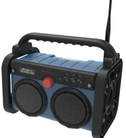 Soundmaster DAB85BL radio Przenośny Czarny, Niebieski