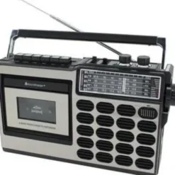 Soundmaster Magnetofon kasetowy RR18SW czarno-szary