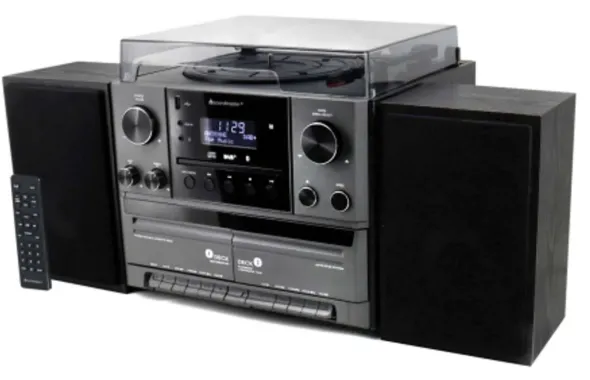 Soundmaster MCD5600SW domowe urządzenie audio 10 W Czarny