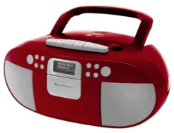 Soundmaster SCD7800RO przenośny system stereo Analogowe i cyfrowe 3 W DAB+, FM Czerwony Odtwarzacz mp3