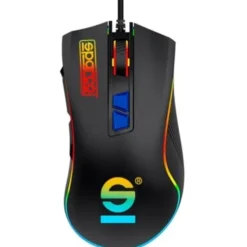 SPARCO Line czarna SPMOUSEPRO