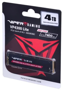 SSD Patriot Viper VP4300L M.2 PCI-Ex4 NVMe 4TB