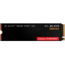 SSD|WESTERN DIGITAL|Black SN850X|1TB|M.2|PCIE|NVMe|Write speed 6300 MBytes/sec