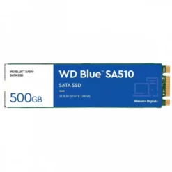 SSD|WESTERN DIGITAL|SA510|500GB|M.2|SATA 3.0|Write speed 510 MBytes/sec|Read speed 560 MBytes/sec