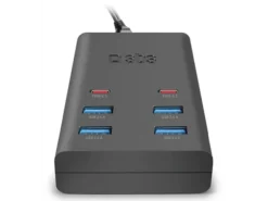 Stacja ładująca SBS z 4 portami USB-A i 2 USB-C TETR4USB2CPD25WK