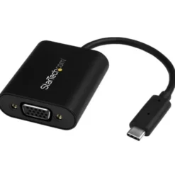 StarTech CDP2VGASA zewnętrzna karta graficzna usb 2048 x 1280 px Czarny