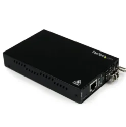 StarTech . com Gigabit Ethernet Media Converter, czarny ET91000LCOAM