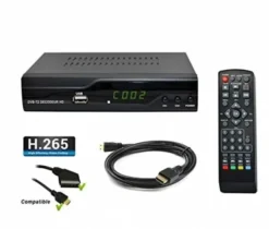 Strom Prąd 505 nieograniczonym czy naziemnych HEVC zapewniający Receiver HD  kompatybilny z DVB-T2 na potrzeby nowych kanałów  HDMI Full HD PVR USB -505