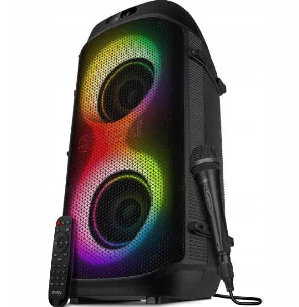 SVEN PS-850 100W TWS Bluetooth FM USB microSD LED-display 8000mAh