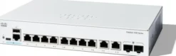 Switch Cisco CISCO Catalyst 1200 8-Port Switch / Data-Only / 2 x 1G SFP Uplinks / external power supply