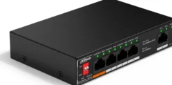 Switch Dahua Technology SWITCH POE SF1005P 4-PORTOWY DAHUA