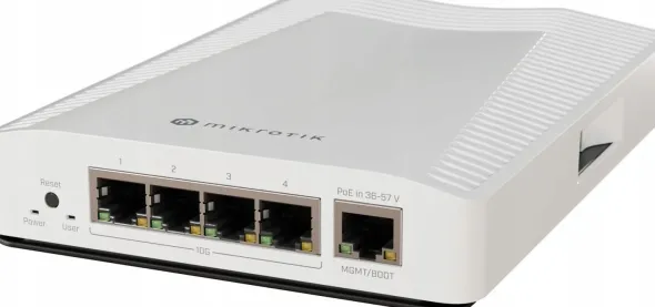 Switch MikroTik NET ROUTER/SWITCH 4P/CRS304-4XG-IN MIKROTIK