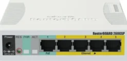 Switch MikroTik RouterBoard RB260GSP CSS106-1G-4P-1S