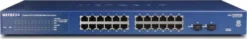 Switch NETGEAR GS724T, 24 Port Gigabit Smart Switch, 2x combo copper/ SFP Ports, Insight Remote/Cloud management.