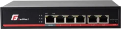 SWITCH POE GETFORT 4+2 Gigabit Ethernet 65W  - Raty 0% - 38 sklepów w całej Polsce