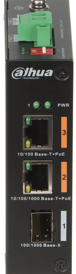 Switch PoE PFS3103-1GT1ET-60-V2 2-portowy SFP DAHUA
