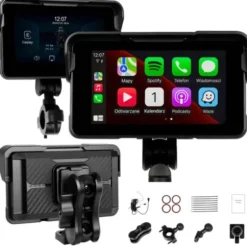 Tablet Stacja Motocyklowa Multimedialna Nawigacja Carplay Android Auto Bt