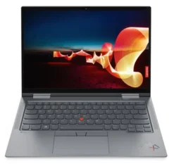 T1A Lenovo ThinkPad X1 Yoga Gen 6 Refurbished Intel® Core™ i7 i7-1185G7 Hybryda (2w1) (14") Ekran 32 GB LPDDR4x-SDRAM 512 GB SSD Windows 11 Pro Niemiecki Szary L-X1YG6-DE-P104