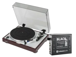 TD 403 DD (orzech) + Black Cube Statement (czarny)