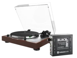 TD 402 DD (orzech) + Black Cube Statement (czarny)