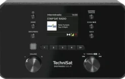 TechniSat DigitRadio 550 IR Osobisty Cyfrowy Czarny