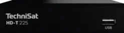 TechniSat HD-T 225 Terrestrial Czarny