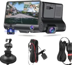 TECHONIC WIDEOREJESTRATOR KAMERA REJESTRATOR JAZDY 3W1 W05 FULLHD 1080P 0,2KG
