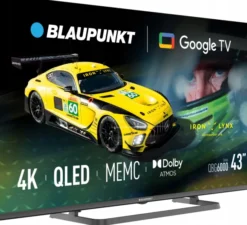 Telewizor Blaupunkt 43QBG6000S 43" QLED 4K Google TV Dolby Atmos Vison