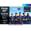 Telewizor Haier H43S80GUX 43" QLED 4K Google TV Funkcje AI Dolby Vision Dolby Audio HDMI 2.1 DVB-T2