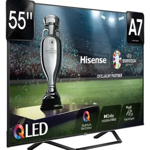 Telewizor HISENSE 55A7NQ 55" QLED 4K VIDAA