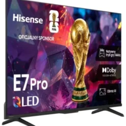 Telewizor HISENSE 43E77S PRO 43" QLED 4K 144 Hz VRR VIDAA