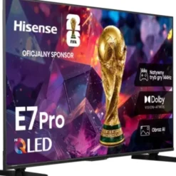 Telewizor HISENSE 50E77S PRO 50" QLED 4K 144 Hz VRR VIDAA Dolby Atmos Dolby Vision HDMI 2.1