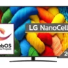 Telewizor LG NanoCell AI 75NANO81A3A Telewizor 190,5 cm (75") 4K Ultra HD Smart TV Wi-Fi Czarny