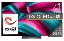 Telewizor LG OLED evo AI OLED65C51LA (65") 4K Ultra HD Smart TV Wi-Fi Czarny