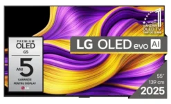Telewizor LG OLED evo AI OLED55G51LW 139,7 cm (55") 4K Ultra HD Smart TV Wi-Fi Czarny