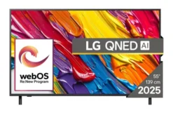 Telewizor LG QNED82 AI 55'' 4K UHD QNED melna