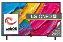 Telewizor LG QNED 50QNED80A3A (50") 4K Ultra HD Smart TV Wi-Fi Czarny