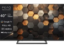 Telewizor PEAQ PTV 40GF-5025C 40" FHD Google TV HDR10 LED Czarny