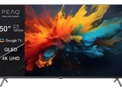 Telewizor PEAQ PTV 50GQU-5024C 50" QLED  4K Google TV HDR10