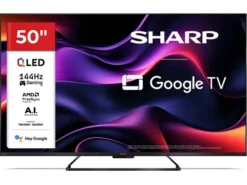 Telewizor SHARP 50HR8465E 50" 4K 144Hz Google TV Dolby Vision IQ Czarny