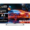 Telewizor Sharp 65HR8765E 65" QLED AI 4K 144Hz Google TV