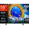 Telewizor TCL 55A400 55" QLED 4K 144Hz Google TV Funkcje AI Dolby Vision Dolby Atmos DTS-X HDMI 2.1 DVB-T2