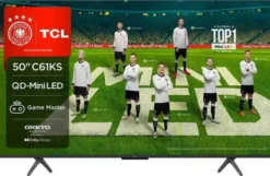 Telewizor TCL 50C61KS 50'' QD-MiniLED 4K GoogleTV 120Hz Dolby Atmos 2025