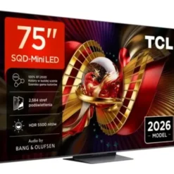 Telewizor TCL 75C8L 75" SQD-MINILED 4K 144 Hz Google TV Dolby Atmos Dolby Vision HDMI 2.1
